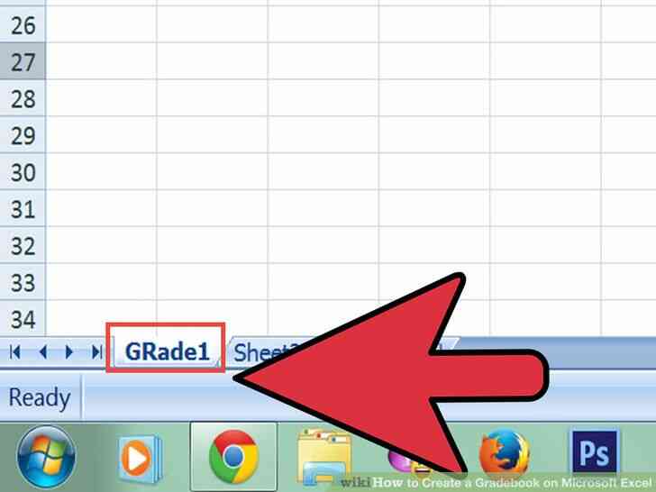 Image intitulée Créer un Bulletin de notes sur Microsoft Excel à l